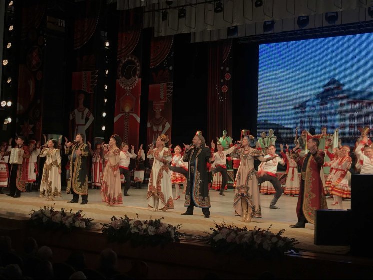 Концерт "90-лет со дня образования Мордовской автономии".